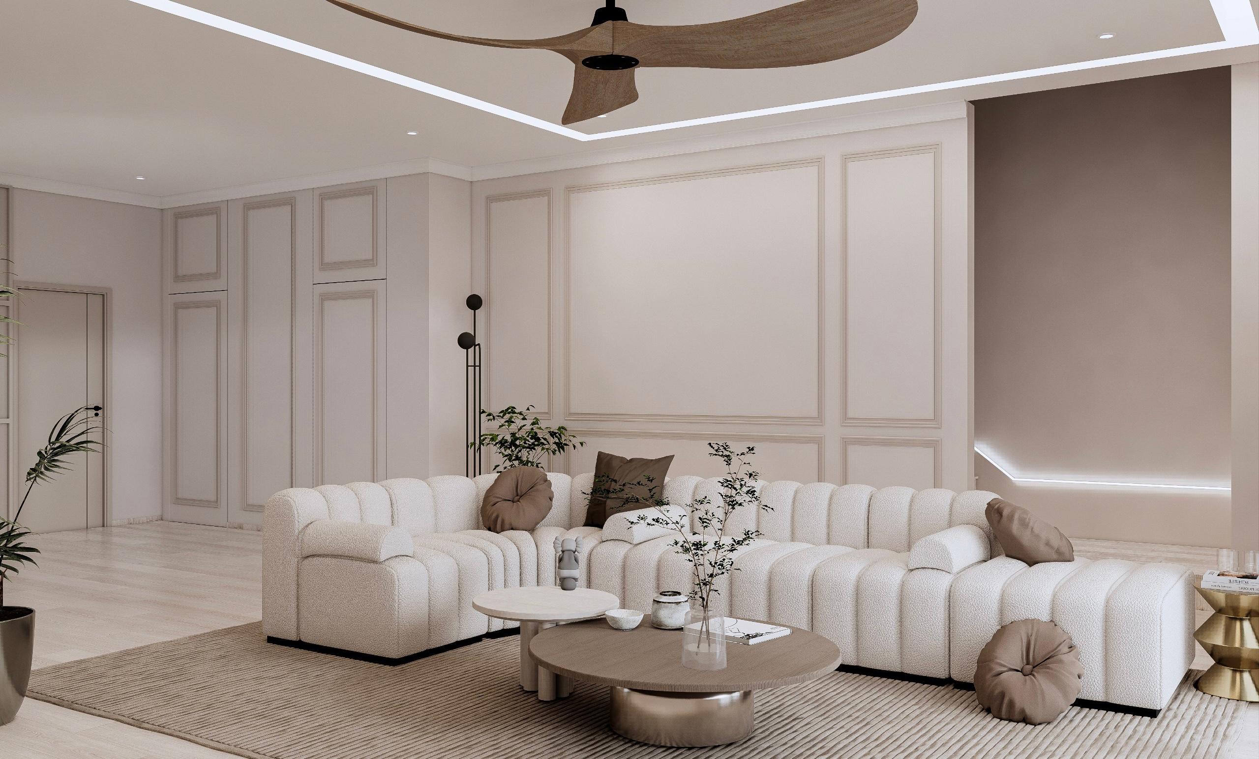 Eco Botanic: Tate — warm minimalist residential interior design Johor Bahru Malaysia